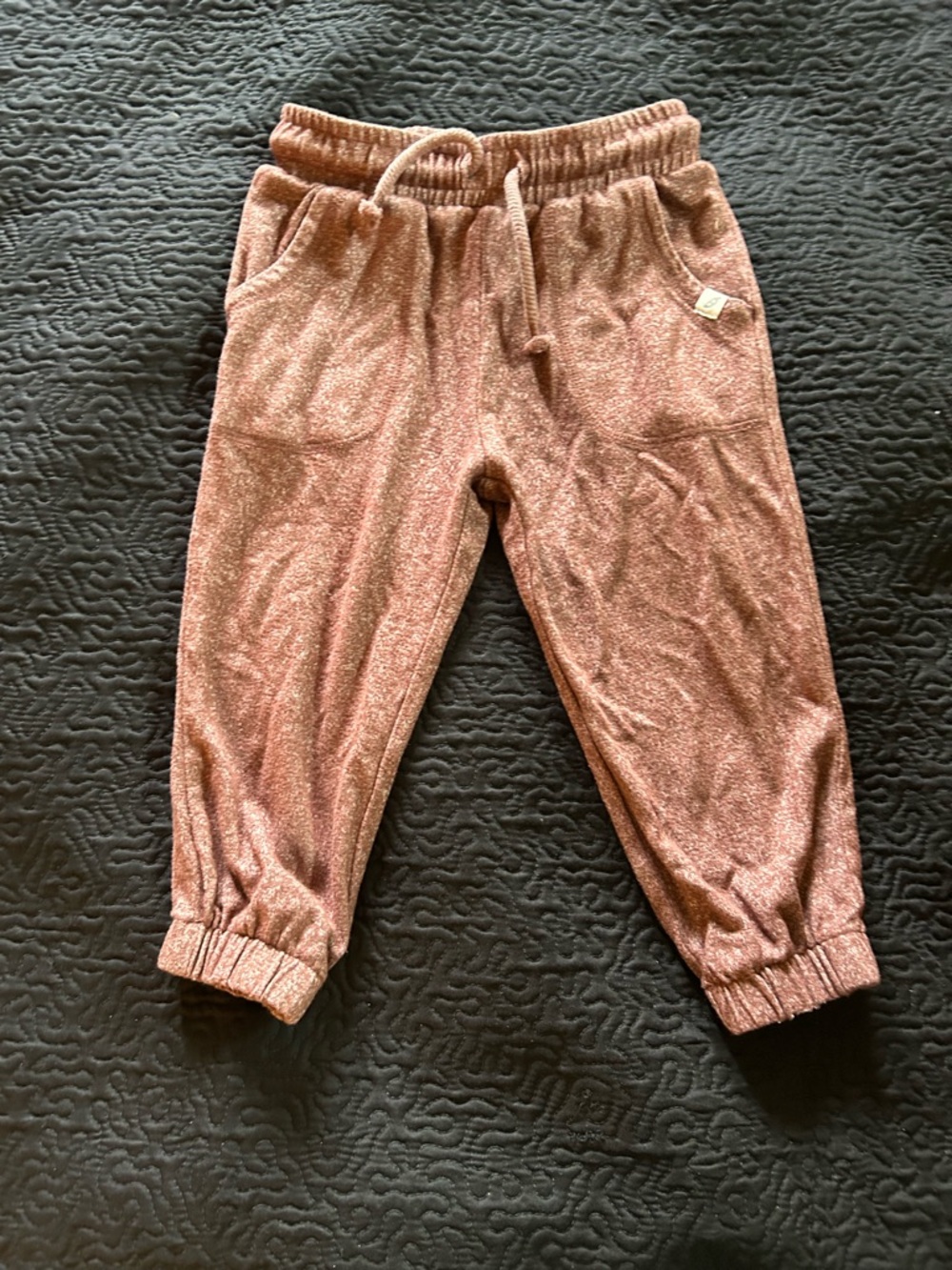Kids Cozy Drawstring Jogger Pants